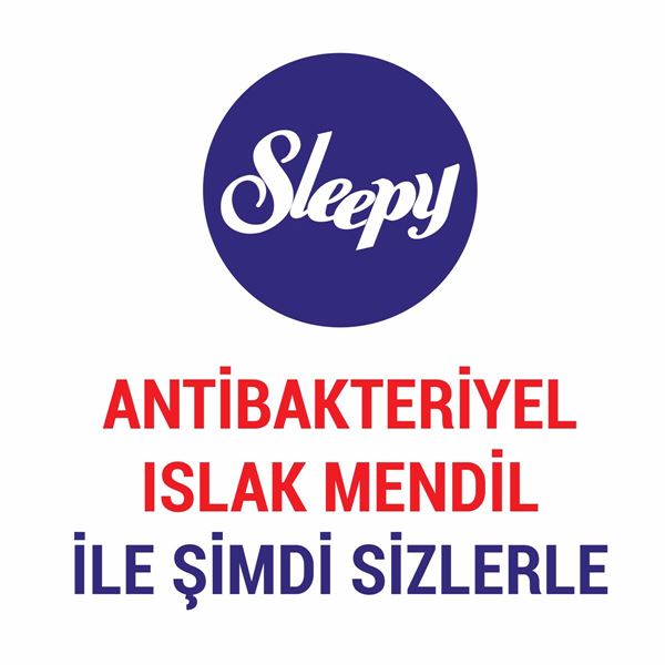 Sleepy Antibakteriyel Islak Havlu 50 li